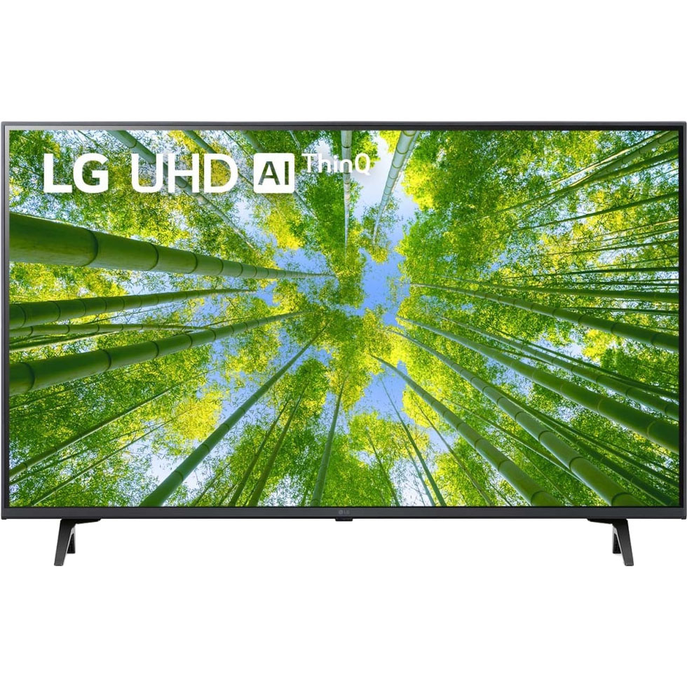 Телевизор LG 43UQ80006LB, цвет серый - фото 1
