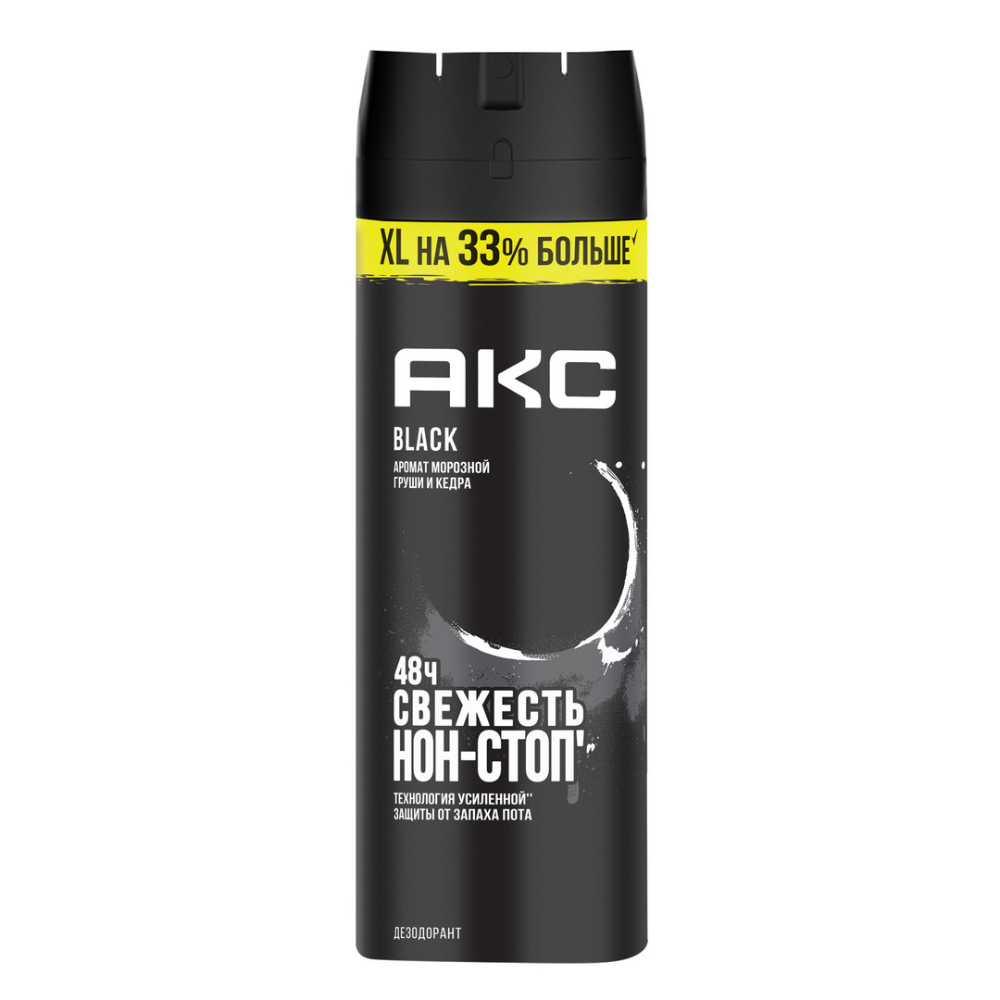 Дезодорант АКС Black 200 мл