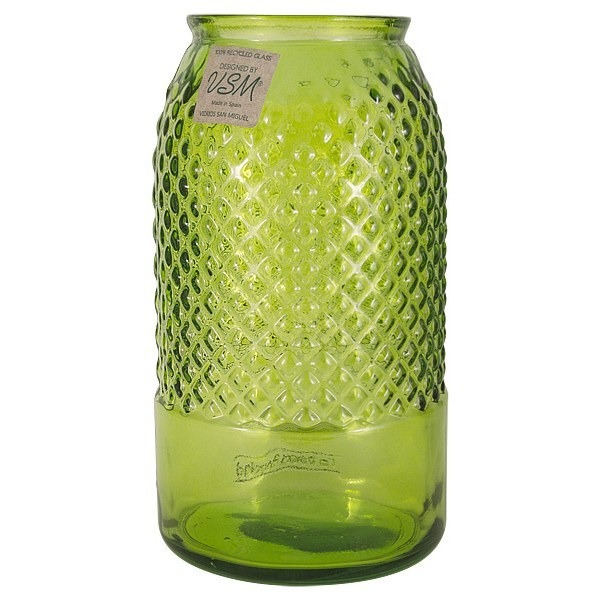 Ваза San Miguel Diamante зелёная 28 см ваза san miguel enea зелёная 20 см