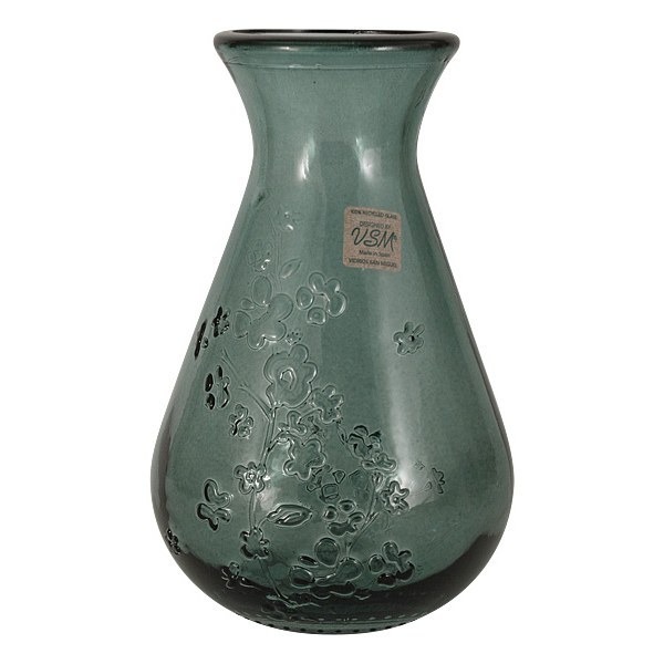 Ваза San Miguel Citron breeze синяя 20 см ваза резная glasar синяя 16х16х25 см