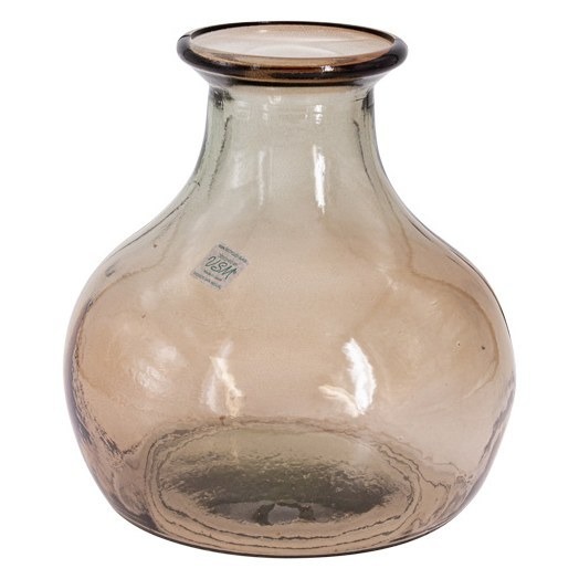 ваза san miguel diamante коричневая 45 см Ваза San Miguel Peach cream коричневая 21 см