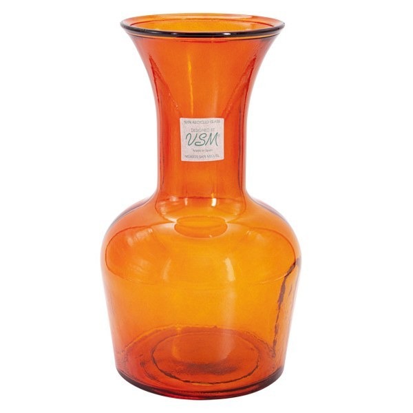 Ваза San Miguel Enea оранжевая 33 см ваза san miguel pandora 22 см