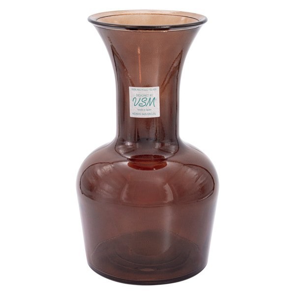 Ваза San Miguel Enea тёмно-коричневая 33 см ваза san miguel peach cream коричневая 40 см
