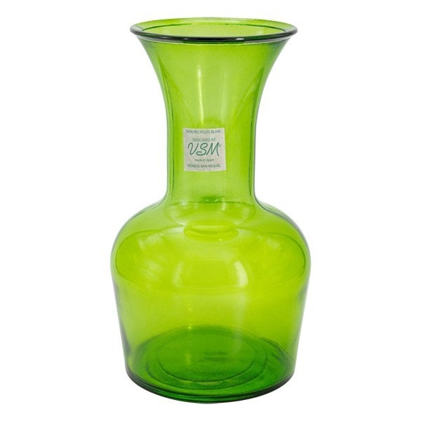 Ваза San Miguel Enea зелёная 33 см ваза san miguel enea тёмно коричневая 33 см