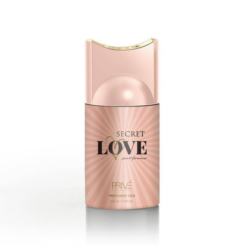 Дэо спрей Prive женский Secret love pour femme 250 мл спрей мист парфюмированный pink rose 100 мл