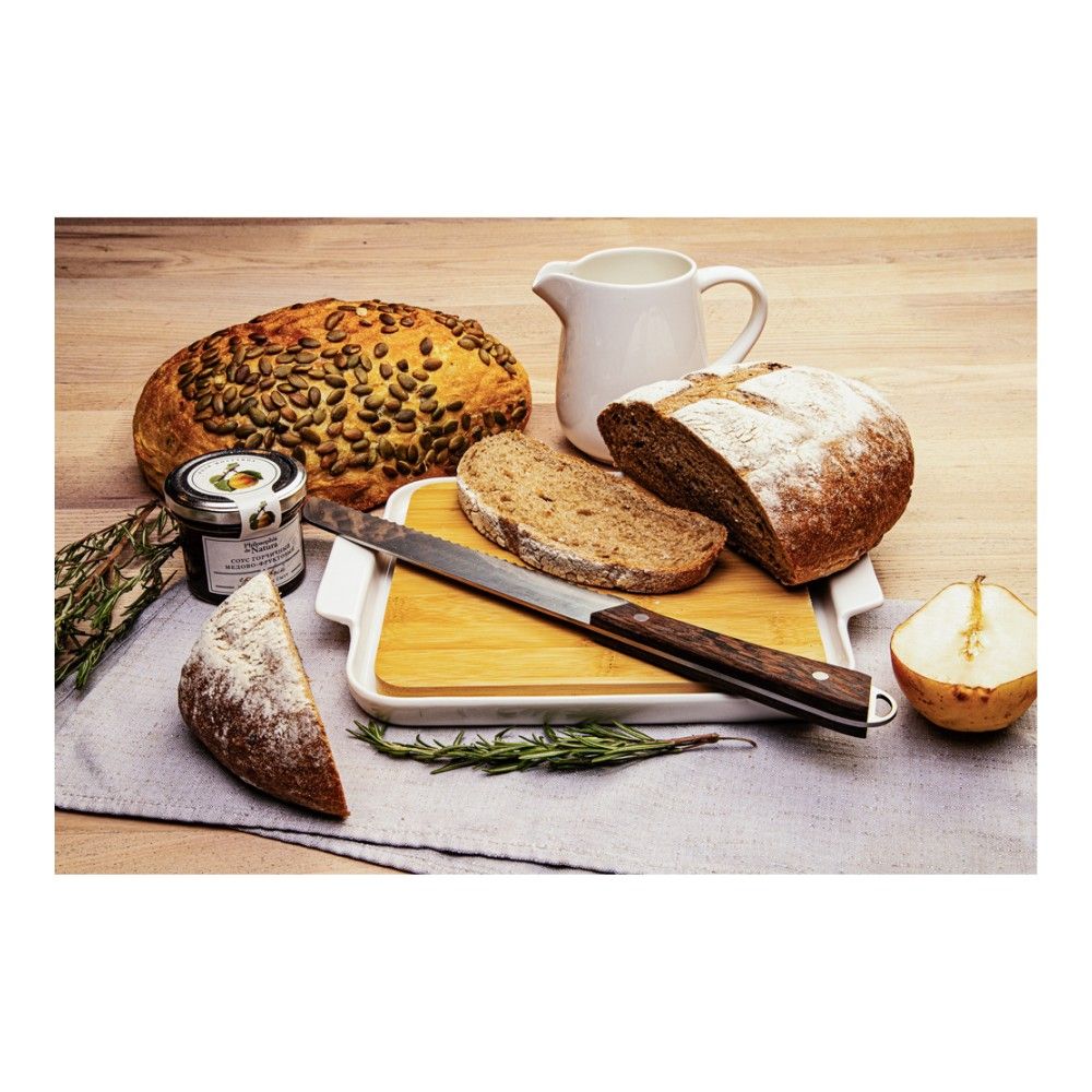 Нож для хлеба Walmer Wenge 20 см - фото 6