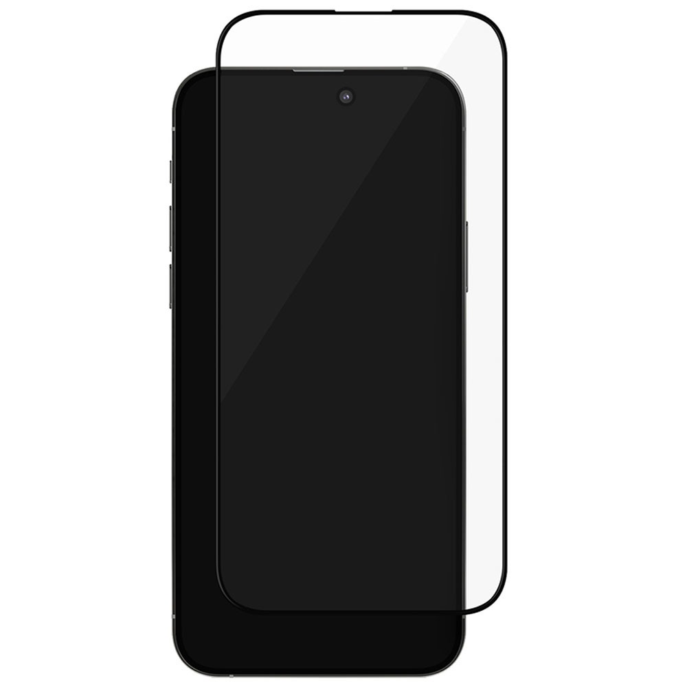 Защитное стекло uBear Extreme Nano Shield с Easy App для Apple iPhone 14 Pro Max, черная рамка защитное стекло ubear extreme nano shield для apple iphone 14 pro max черная рамка