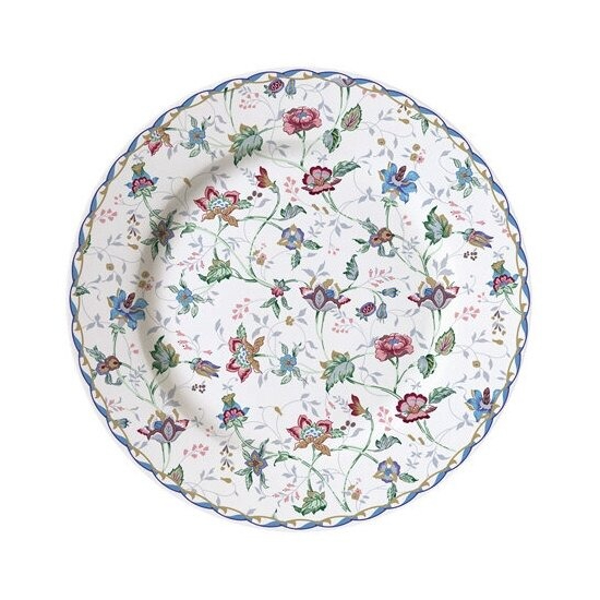 Тарелка закусочная Anna Lafarg Emily Букингем 19 см, цвет мультиколор - фото 1