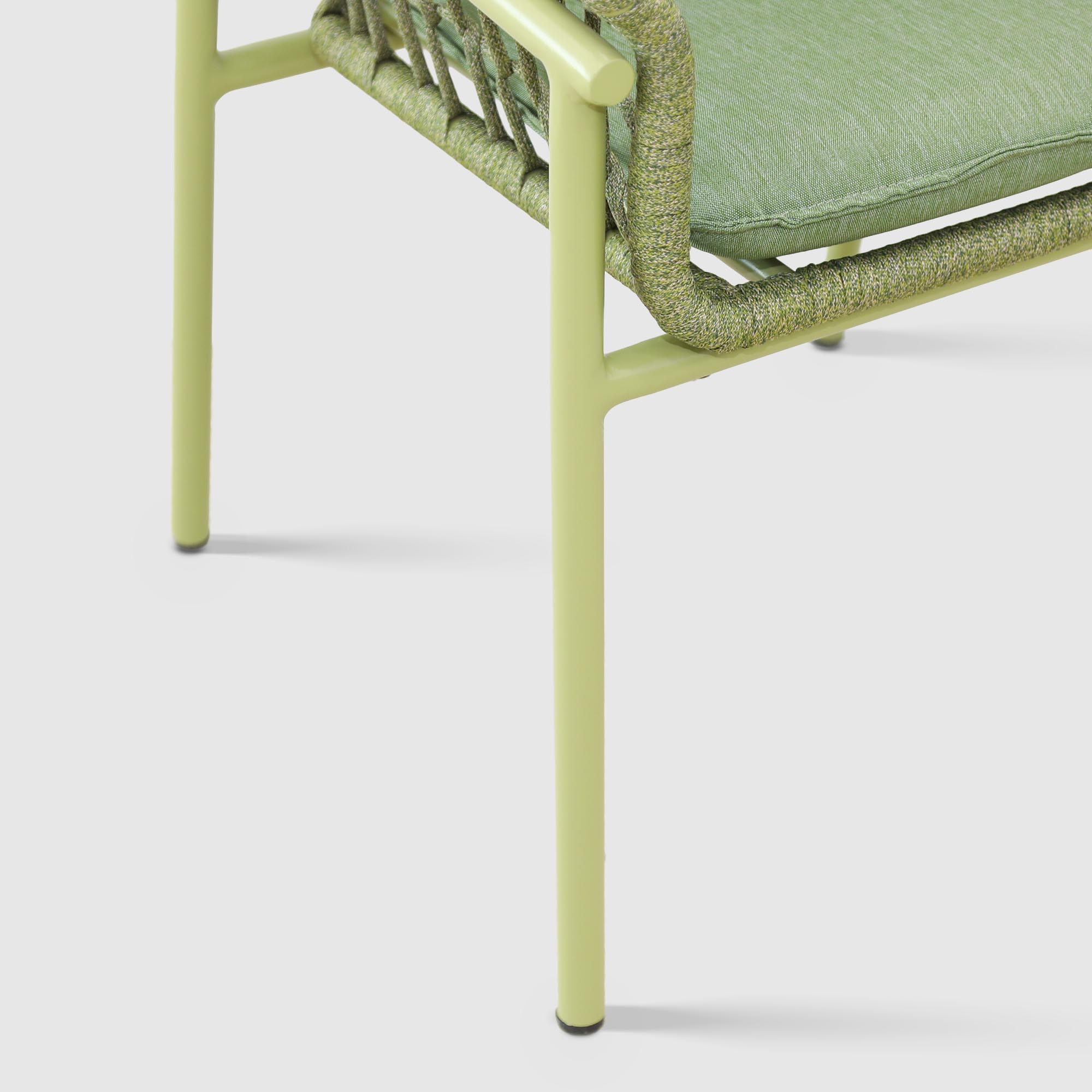 Кресло Drigani Green оливковое с зелёным 72х56х75 см, цвет оливковый - фото 5