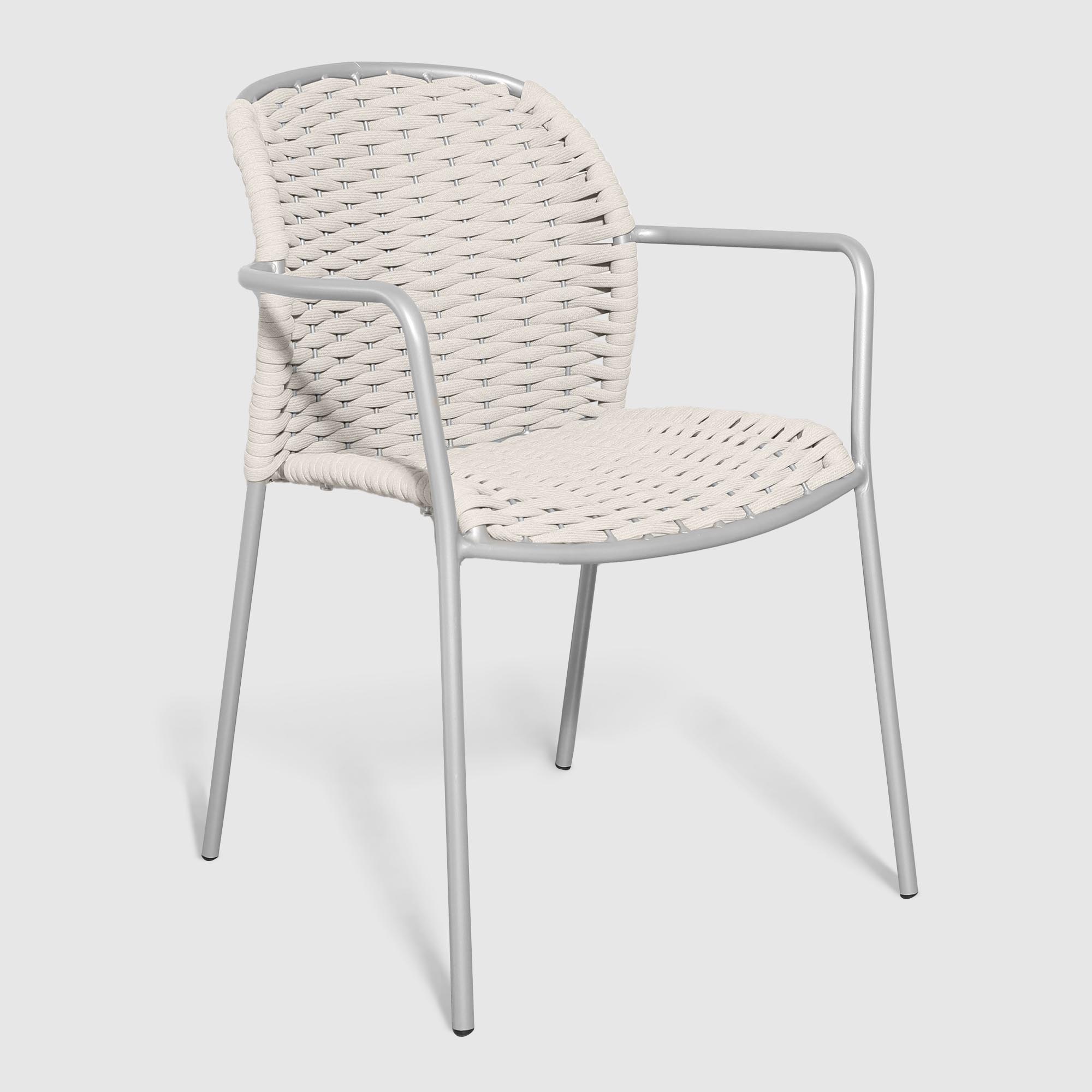 Кресло Drigani Click грязно-белый 59х60х82 см cтол drigani florida 70x70 см