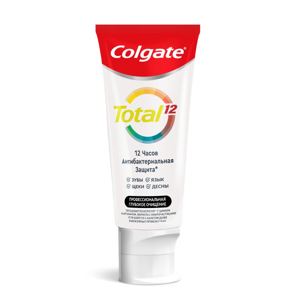 Зубная паста Colgate Total профессиональная глубокая чистка 80 г - фото 5