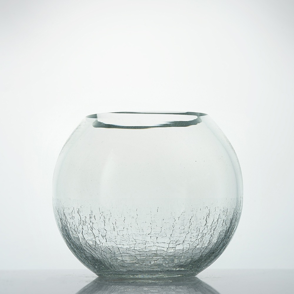 Ваза-шар Неман кракле 14 см ваза шар неман 260 мм косой срез