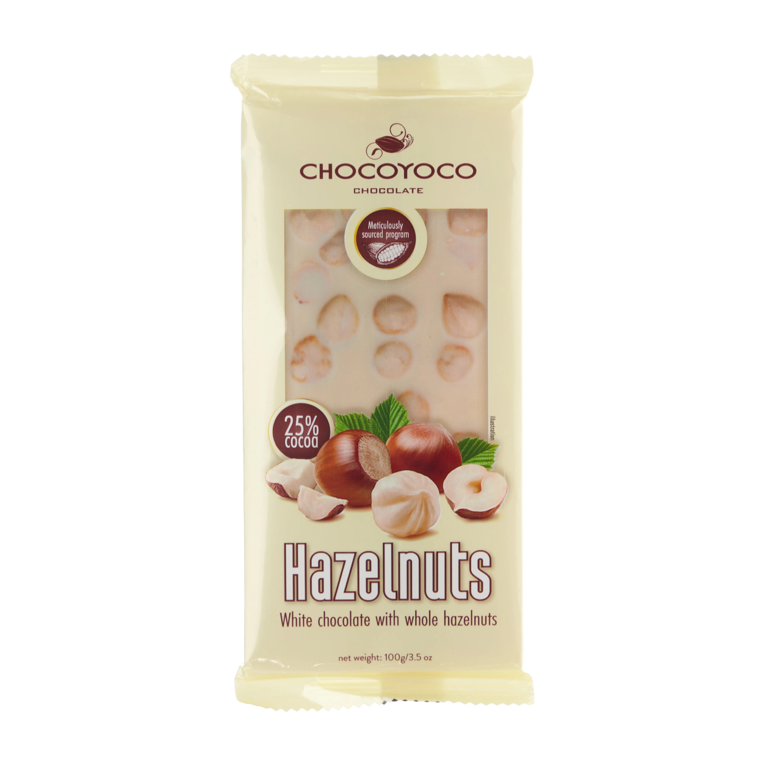 Шоколад белый Chocomoco с цельным сундуком 100 г шоколад ozera white and extra almond белый с цельным миндалем 90 гр