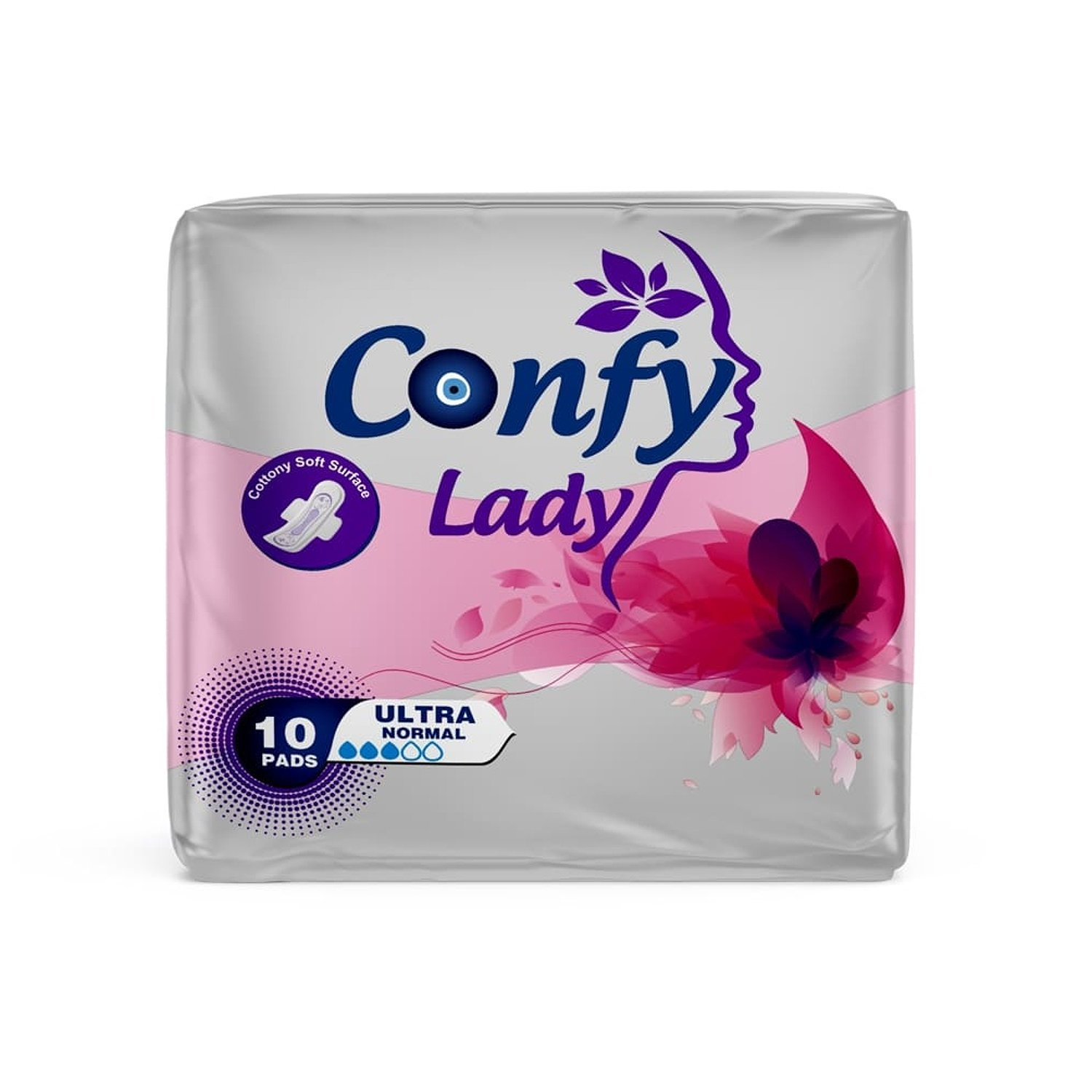 Прокладки Confy Lady гигиенические женские Ultra Normal 10 шт прокладки confy maxi normal гигиенические с крылышками 10 шт