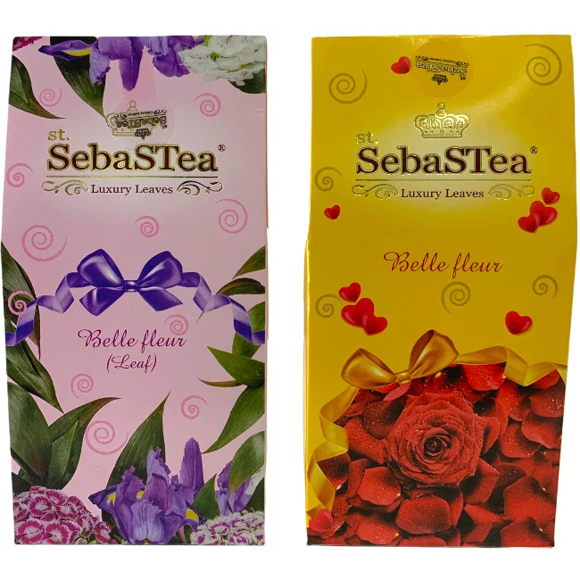 Набор черного цейлонского чая SebaSTea Luxury Belle Fleur (Vol. 2), 200 г коллекция чая sebastea holiday fever ассорти 1 60 пакетиков 98 г