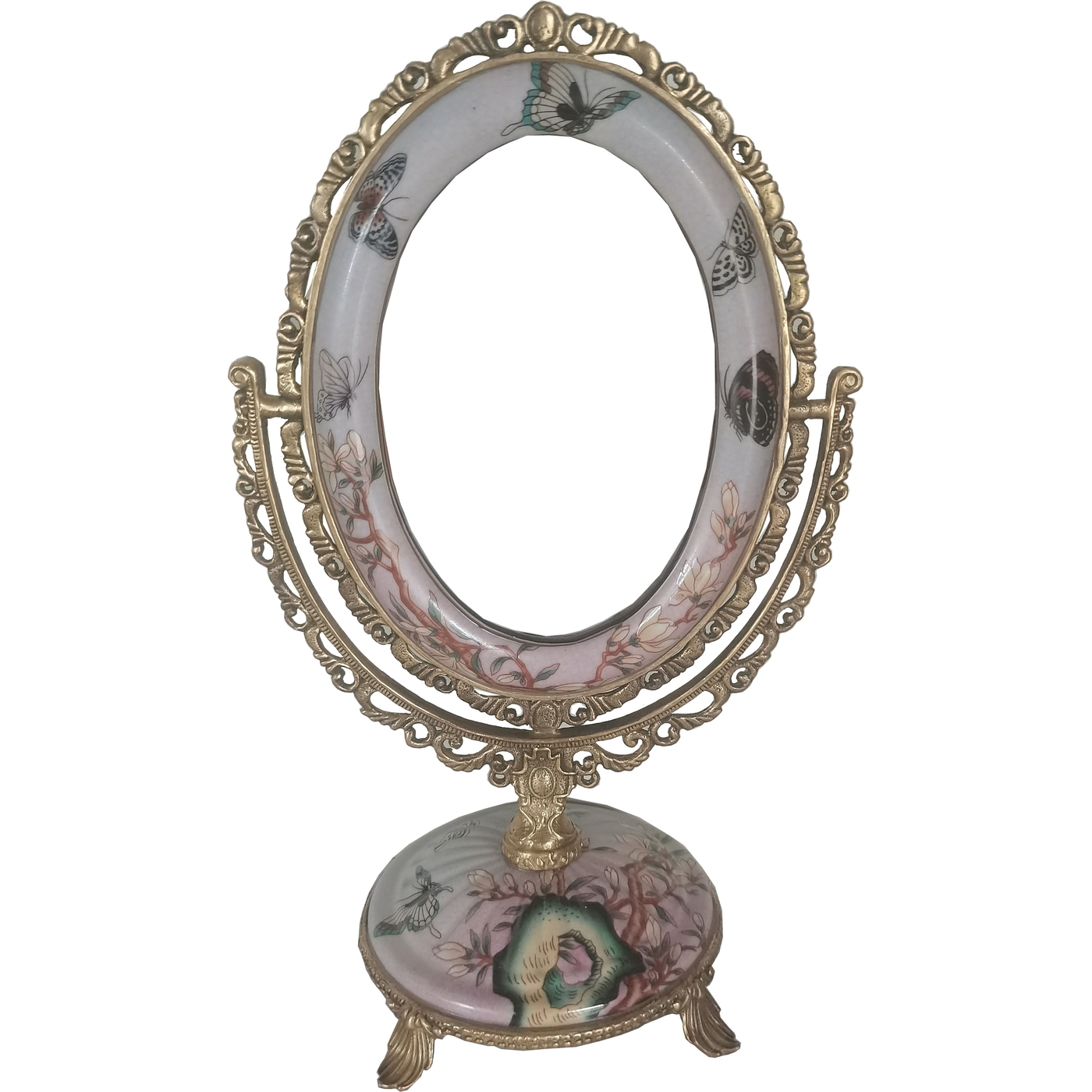 Зеркало Glasar настольное 13х13х30см косметичка на молнии зеркало розовый