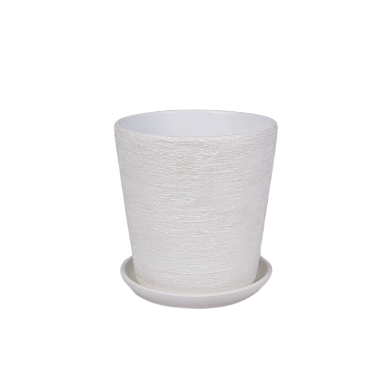 Горшок Студия-Декор Лофт белый №2 12 см конус горшок студия декор лофт белый 4 18 см конус
