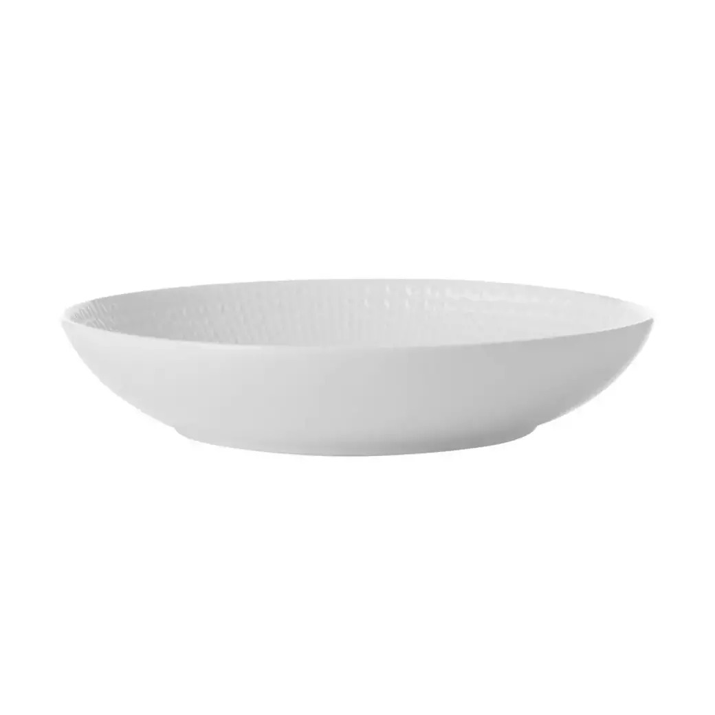 Тарелка суповая Casa Domani Corallo 21,5 см белый тарелка обеденная casa domani портофино терракота 28 см