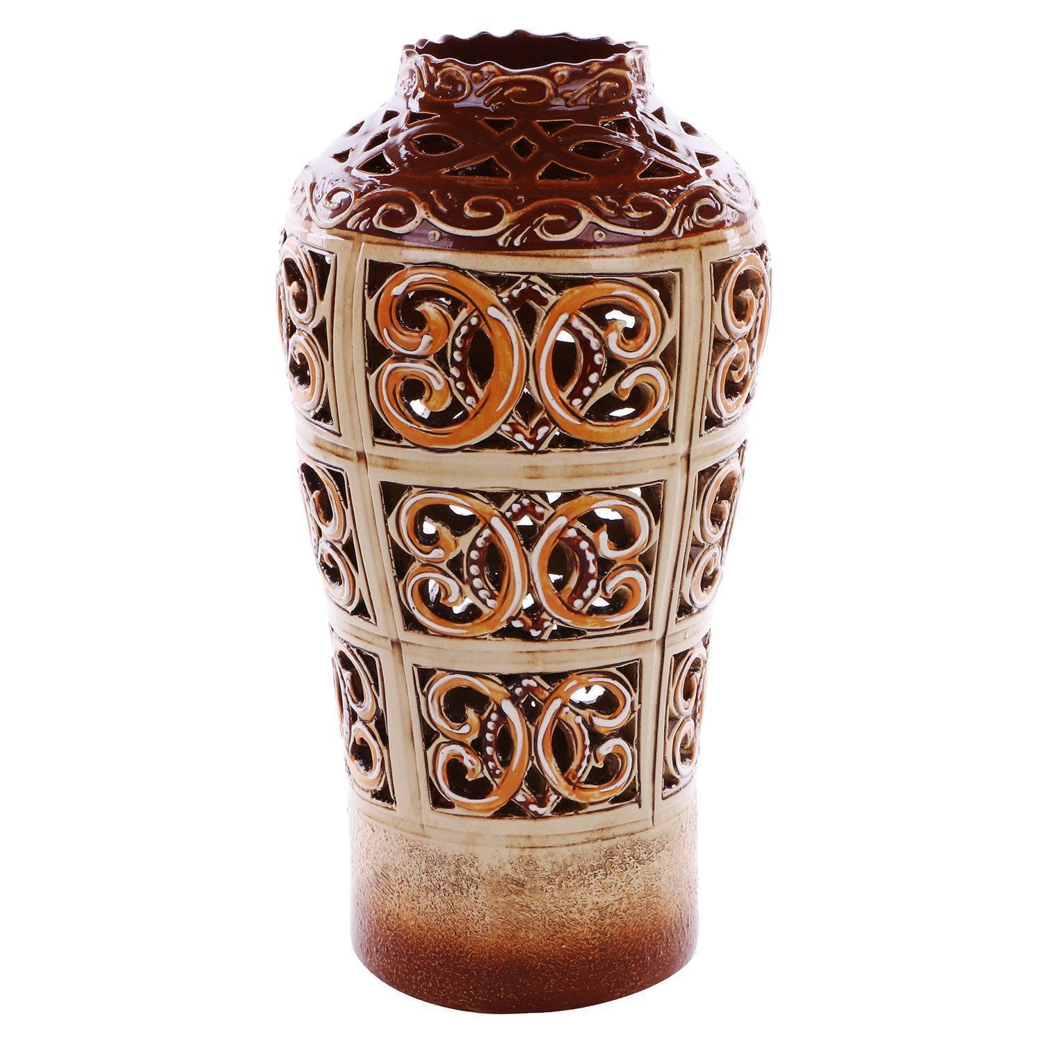 Ваза керамическая Porc-сeramic бочонок камень ваза эллина 24 см бочонок