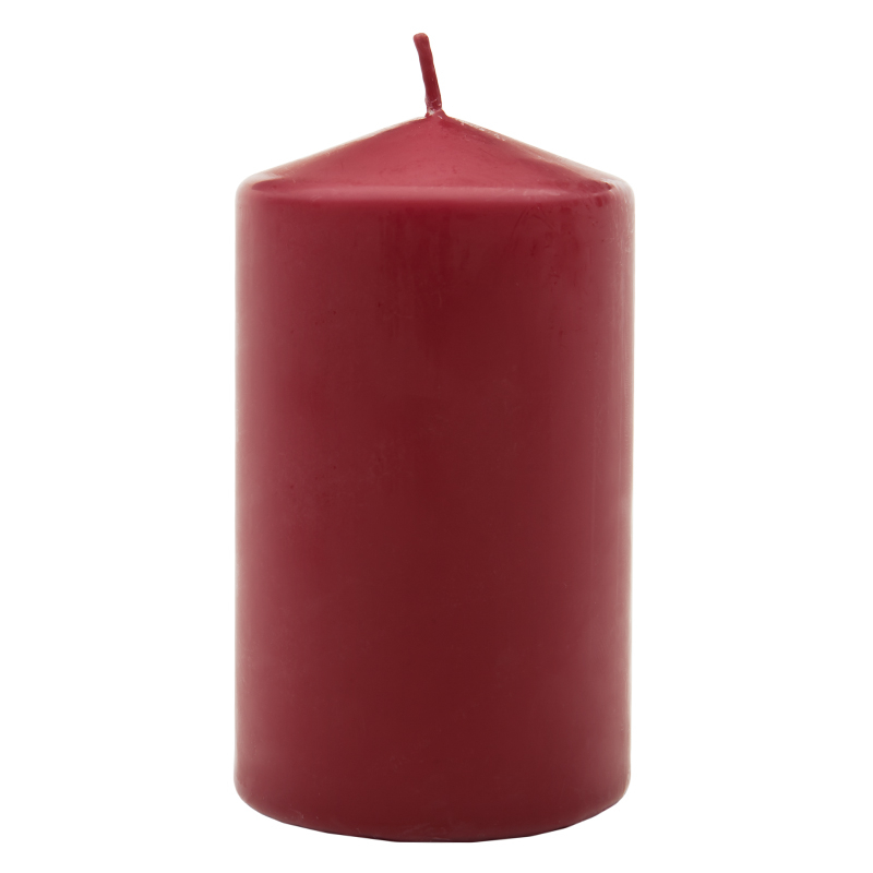 Свеча бочонок Антей-Кэндл классик 10х5 см бордовая свеча шар антей кэндл 6 см красная