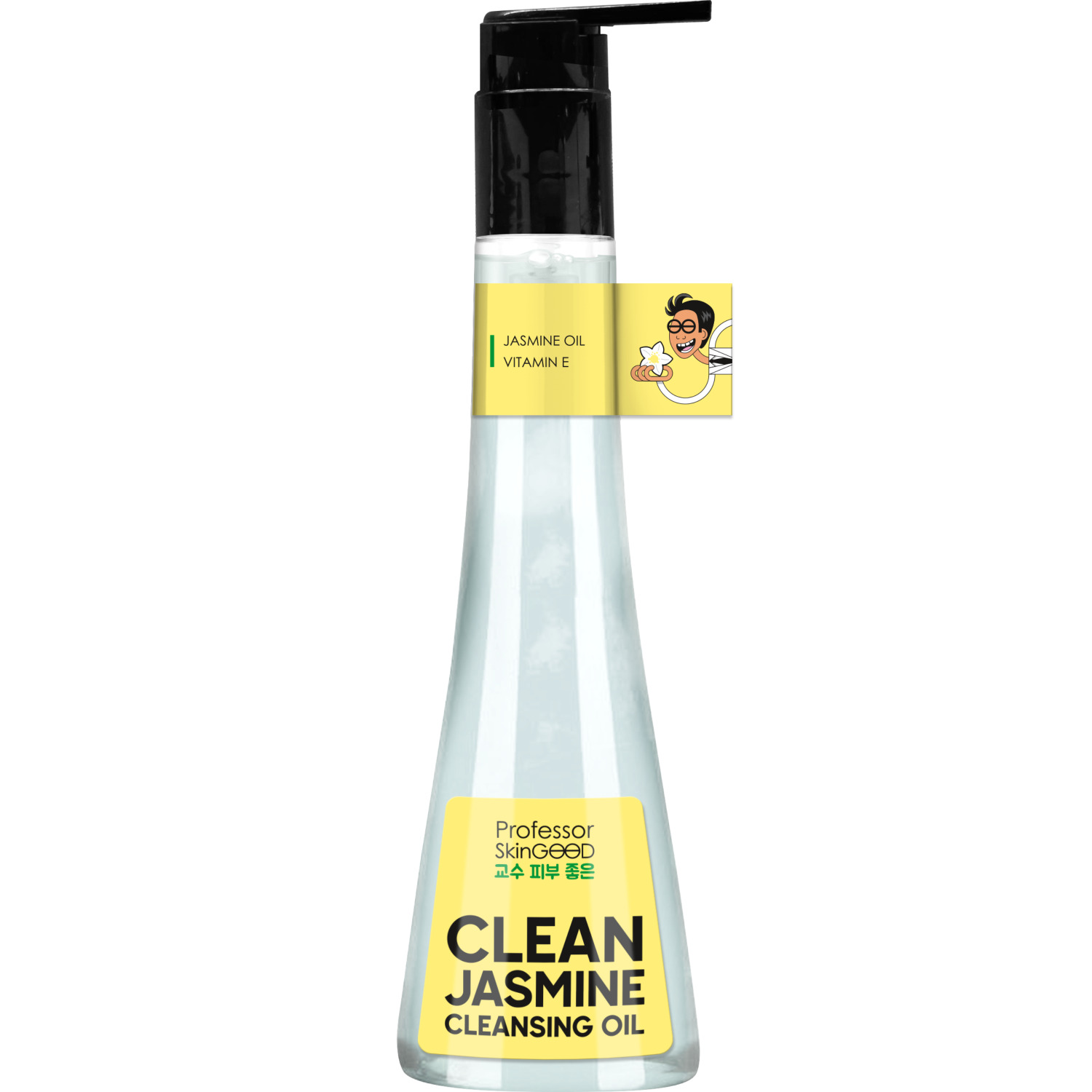 Гидрофильное масло Professor SkinGood CLEAN JASMINE CLEANSING OIL для умывания и снятия макияжа с жасмином и витамином Е, уход за лицом, 120мл