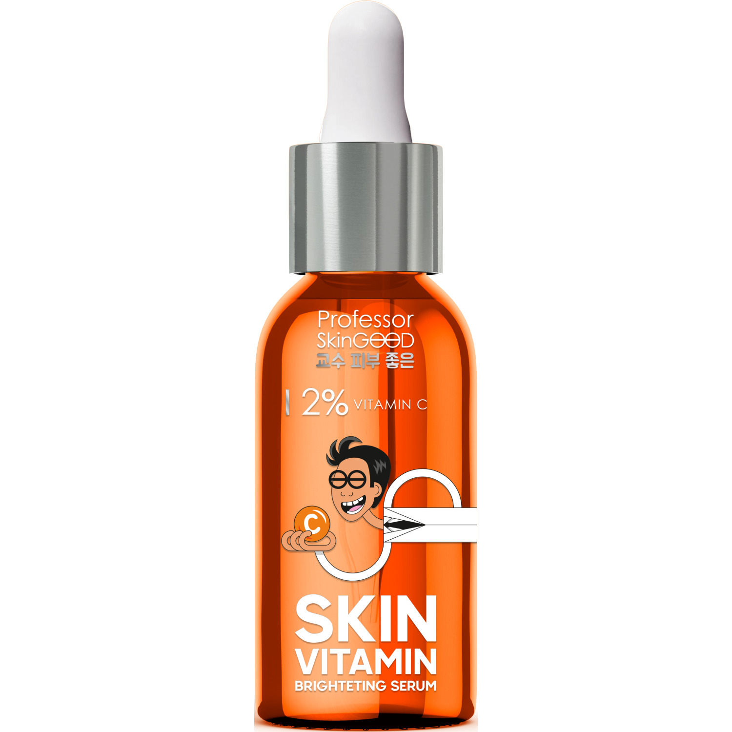 фото Сыворотка для лица professor skingood "skin vitamin brightening serum" с витамином с, от морщин и от пигментации, уход за лицом, 30мл