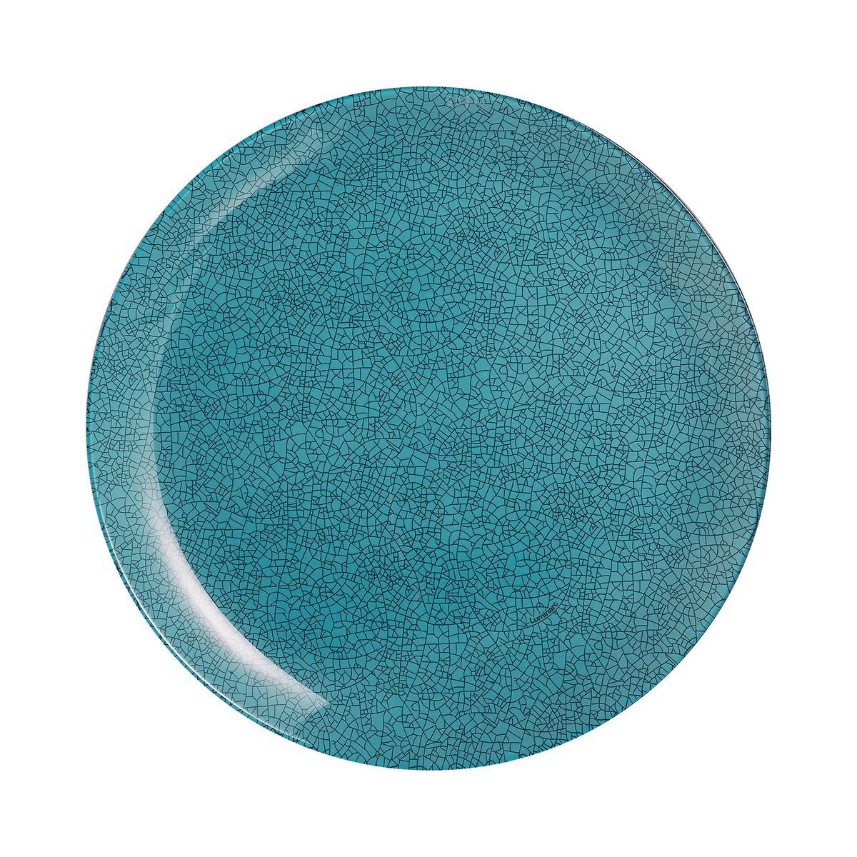 тарелка обеденная apollo glaze blue 23 см Тарелка обеденная Luminarc Icy blue 26 см