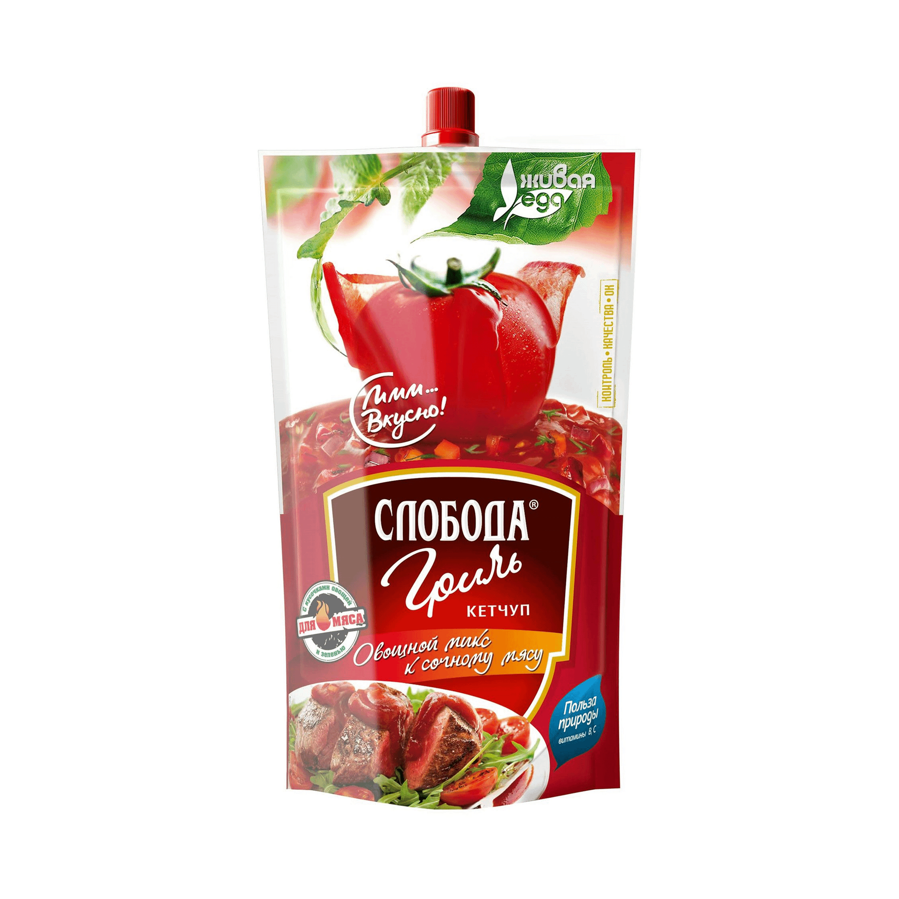 Кетчуп Слобода Гриль 320 г 99₽
