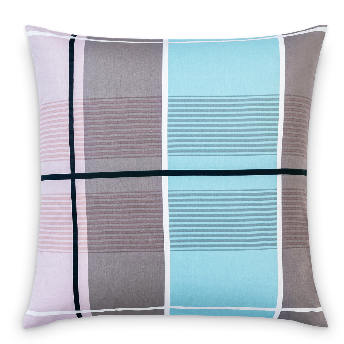 Комплект постельного белья Medsleep Констанц голубой с серым и розовым Полуторный, цвет серый, размер Полуторный - фото 7