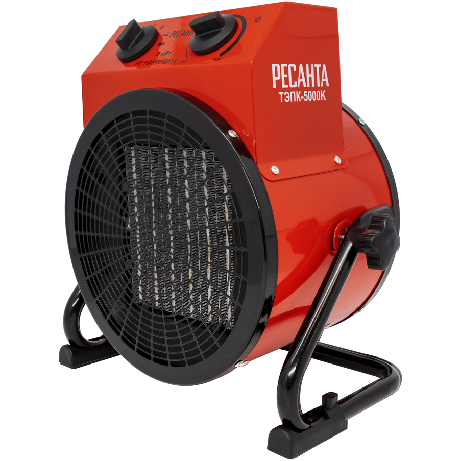 Тепловая электрическая пушка Ресанта ТЭПК-5000K (керам.нагревательный элемент,круглая)