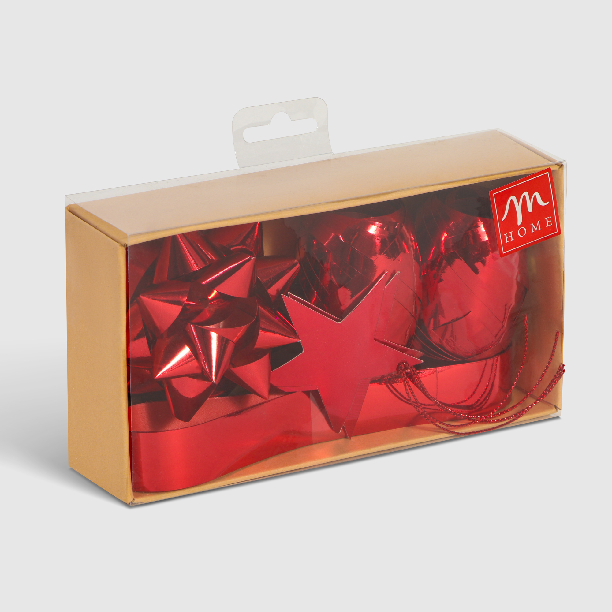 Набор для упаковки подарков Mercury NY красный - фото 1