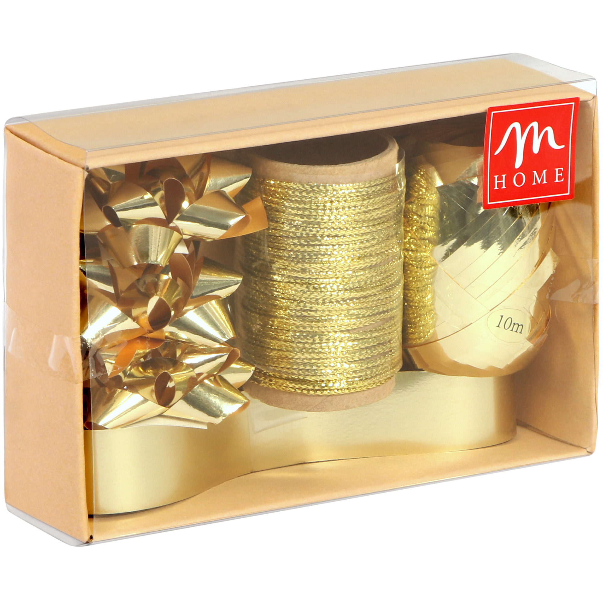 Набор для упаковки подарков Mercury NY 92253 золото, цвет золотистый - фото 1