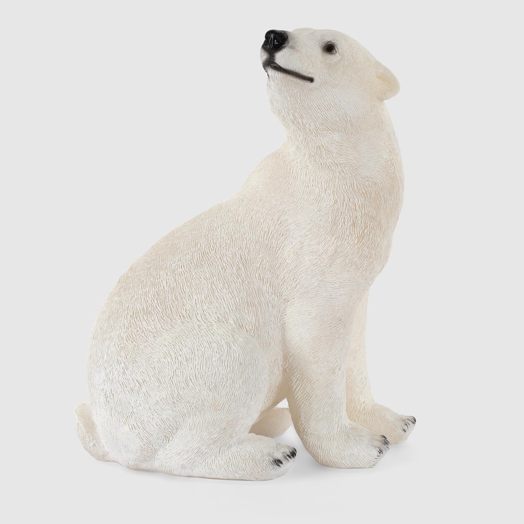 фото Фигура объемная световая timstor полярный медведь 50 см led