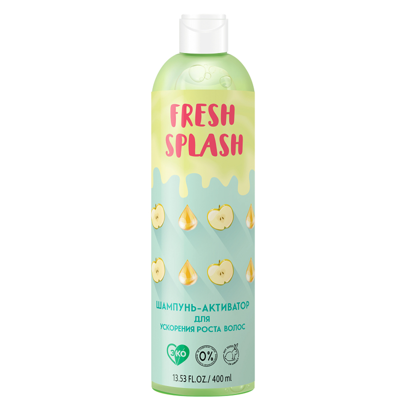 Шампунь-активатор Fresh Splash Bio World для ускорения роста волос 400 мл шампунь fresh splash bio world себорегулирующий для склонных к жирности волос 400 мл