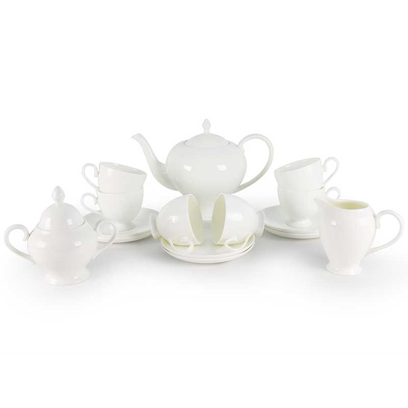 Сервиз чайный АККУ Амалия 15 предметов на 6 персон блюдце для чайной чашки tudor royal circle