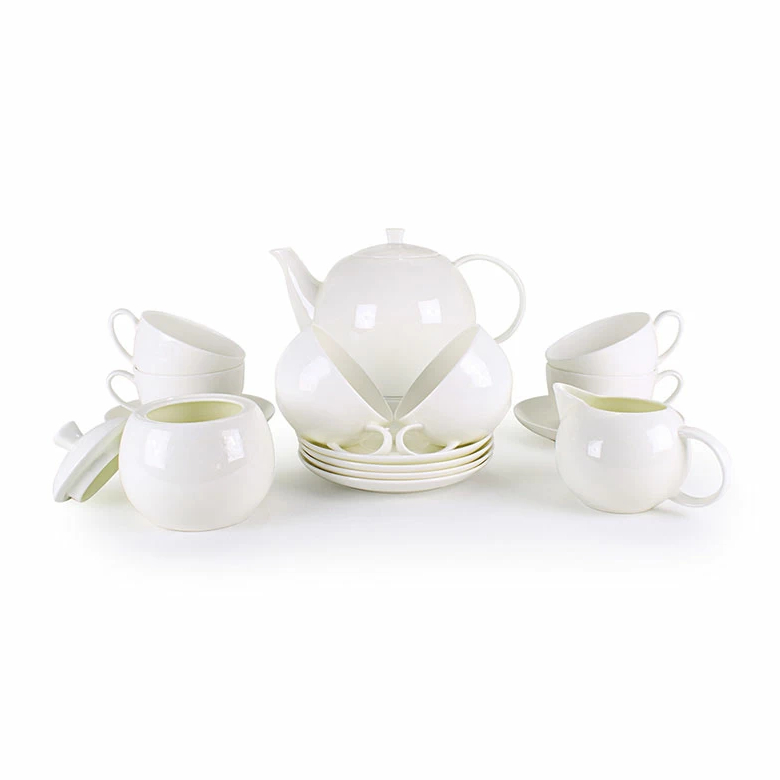 Сервиз чайный АККУ Розалия 15 предметов на 6 персон блюдце для чайной чашки tudor royal circle