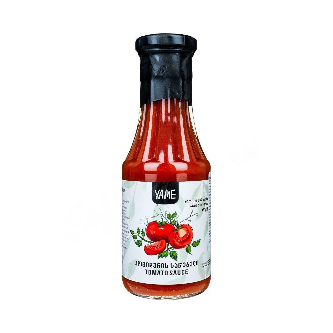 Соус Yame Традиционный томатный 0,33 л кетчуп томатный burcu острый 250 г
