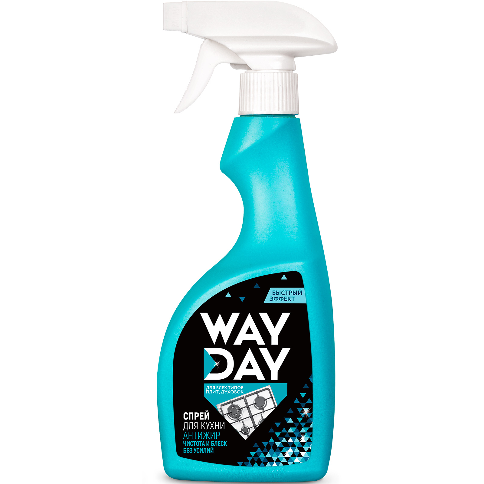 Средство чистящее Expel WayDay для кухни Эффект чистоты 500 мл чистящее средство для кухни expel антижир 500 мл
