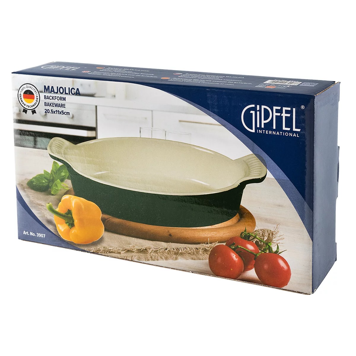 фото Форма для запекания gipfel majolica 20,5х11х5 см