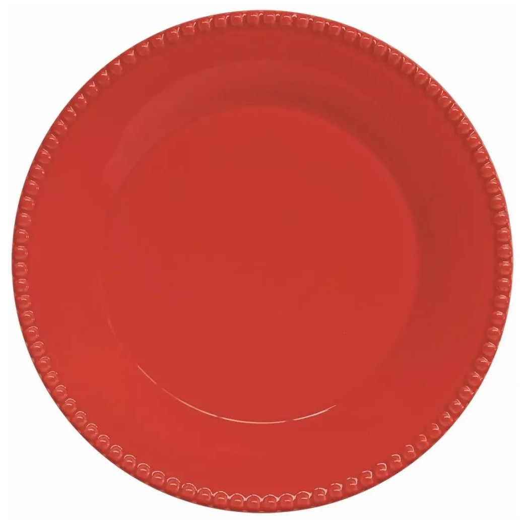 Тарелка обеденная Easy life Красный Tiffany 26 см
