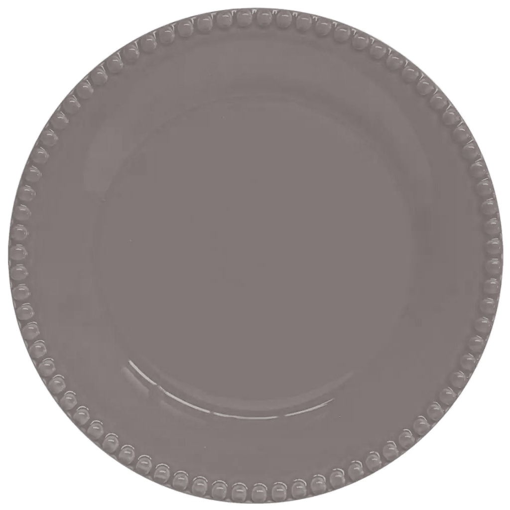 Тарелка закусочная Easy life Темно-серый Tiffany 19 см тарелка обеденная easy life tiffany бургунди 26 см