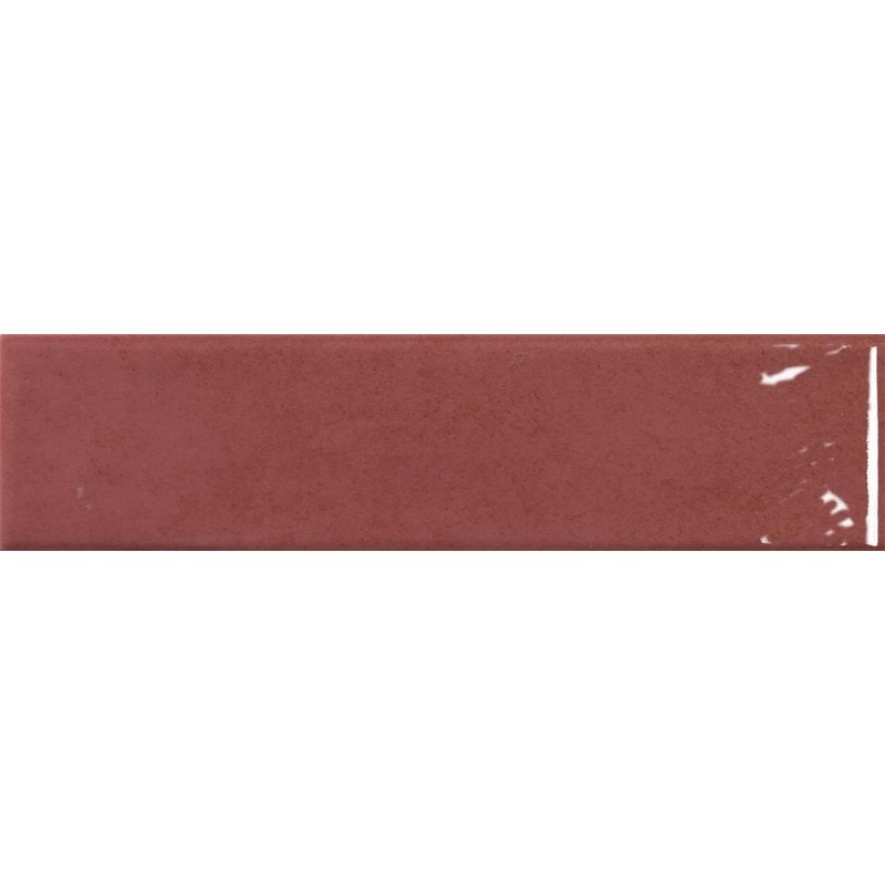 Плитка Ecoceramic Harlequin Burdeos 7x28 см плитка ecoceramic harlequin grigio 7x28 см