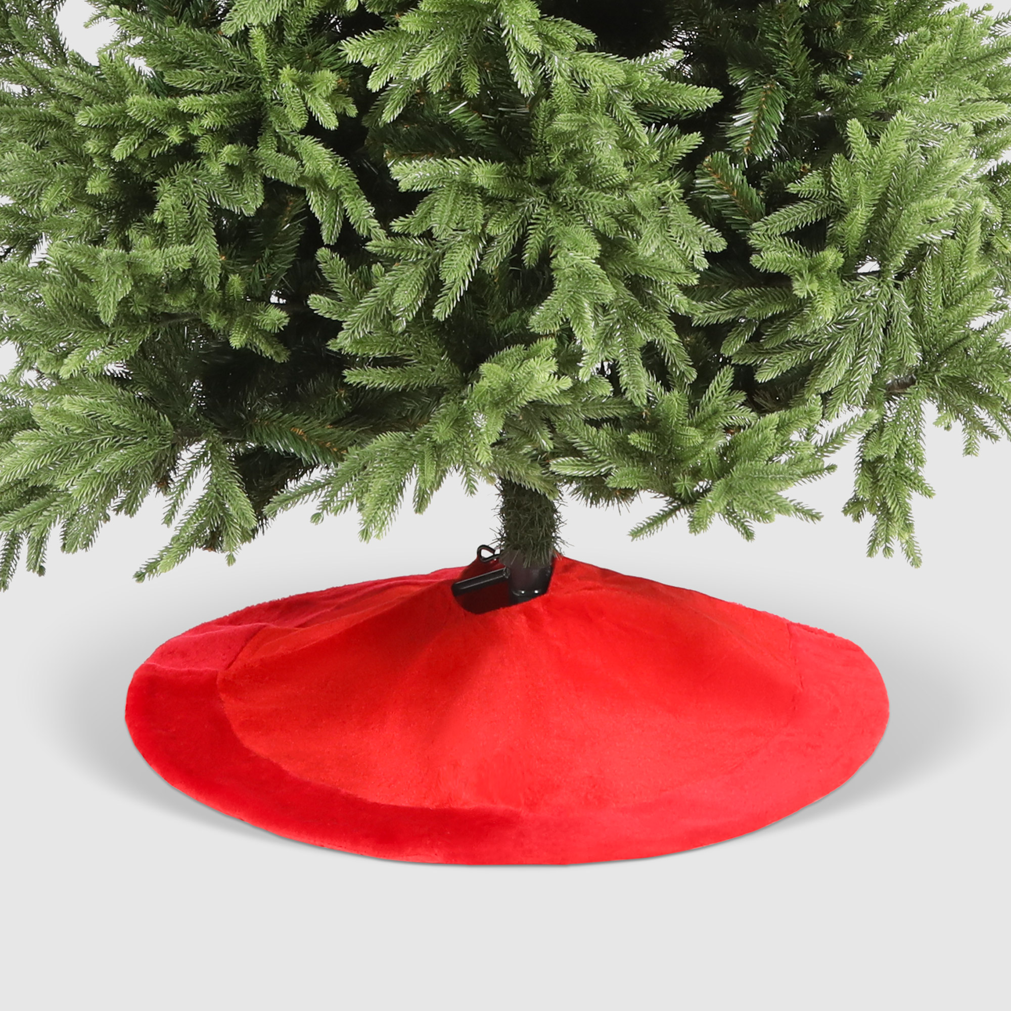 Юбка для елки Due Esse Christmas красная 80 см