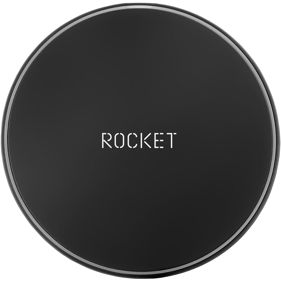 Беспроводное зарядное устройство Rocket RWL501BL15DS-AD беспроводное зарядное устройство rocket rwl502bl30st ad stand 30w max черный