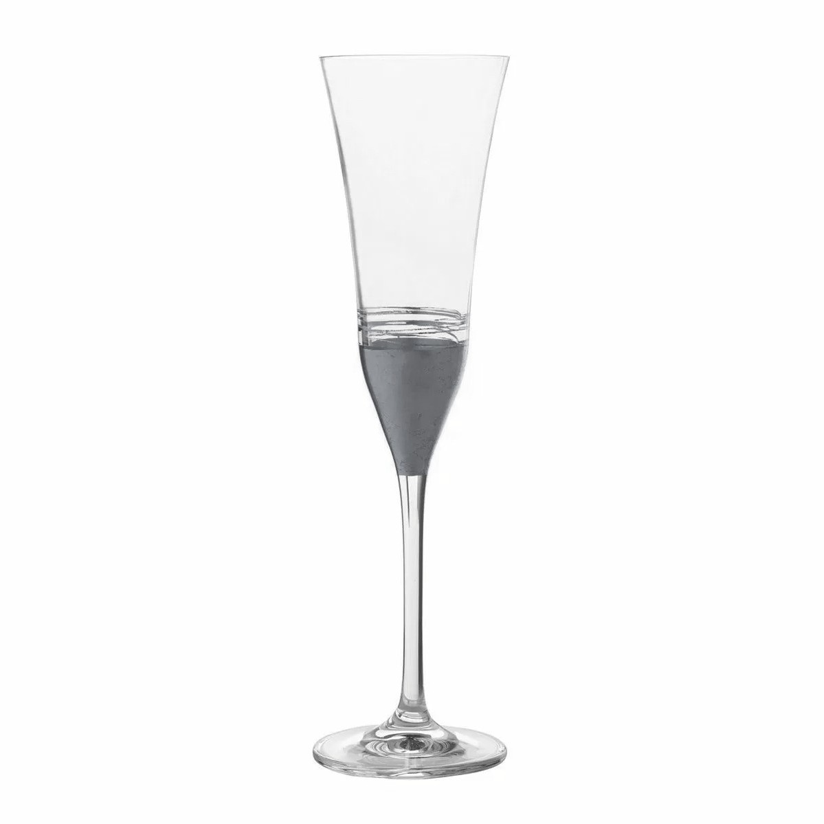 Набор фужеров RCR Leaf Platinum для шампанского 6х170 мл набор стаканов rcr leaf platinum 6х410 мл