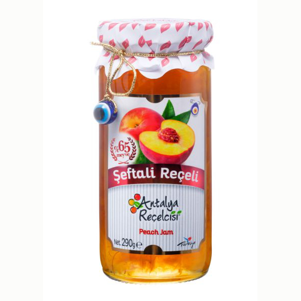 Варенье Antalya recelcisi персиковое 290 г джем antalya recelcisi яблочный 370 г