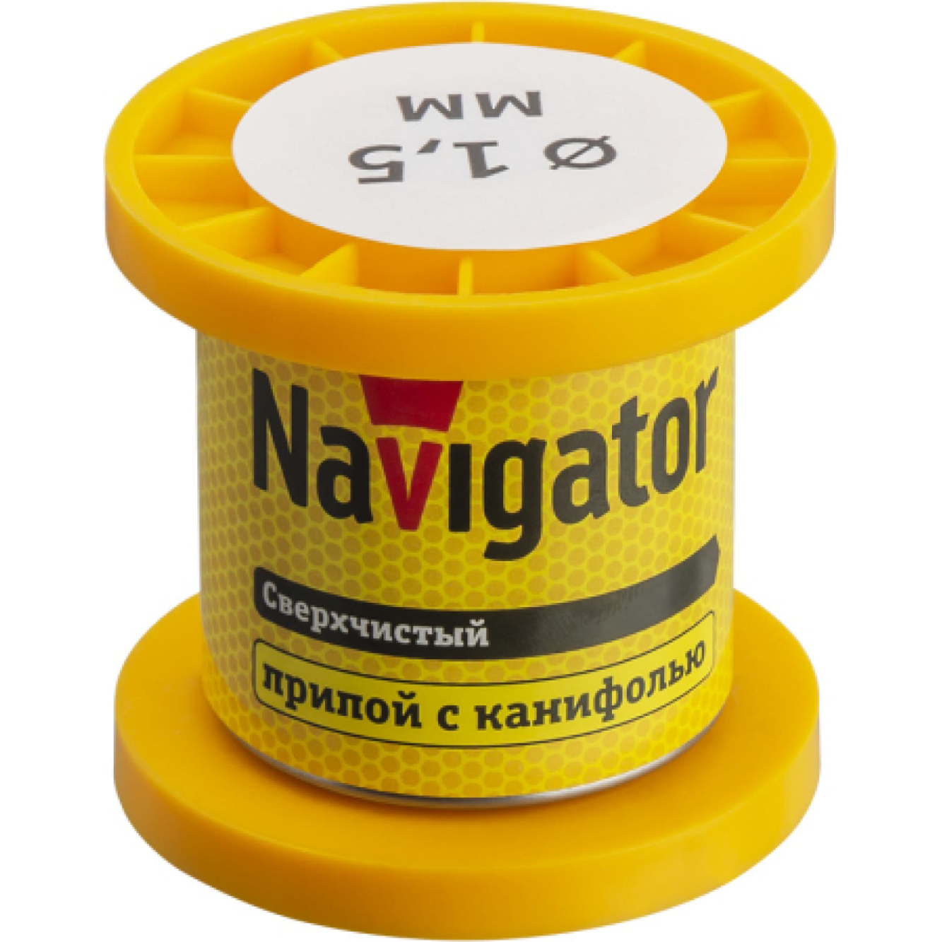 Припой Navigator катушка ПОС-63, 1,5 мм, 50 г припой пос 61 проволока гост 21931 76 ø1 мм 200 г катушка серия алмаз tdm артикул sq1025 0314