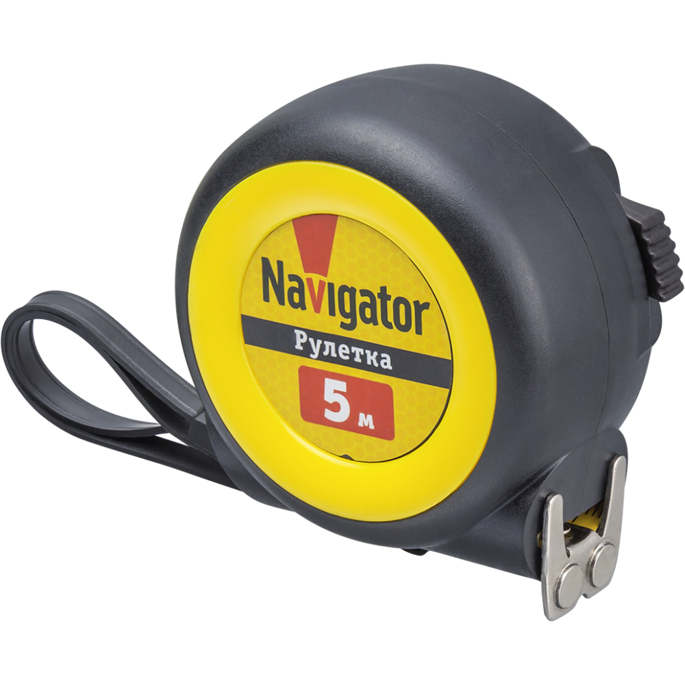 рулетка navigator автостоп nmt ru01 a 5мх19мм Рулетка Navigator автостоп NMT-Ru01-A 5мх19мм