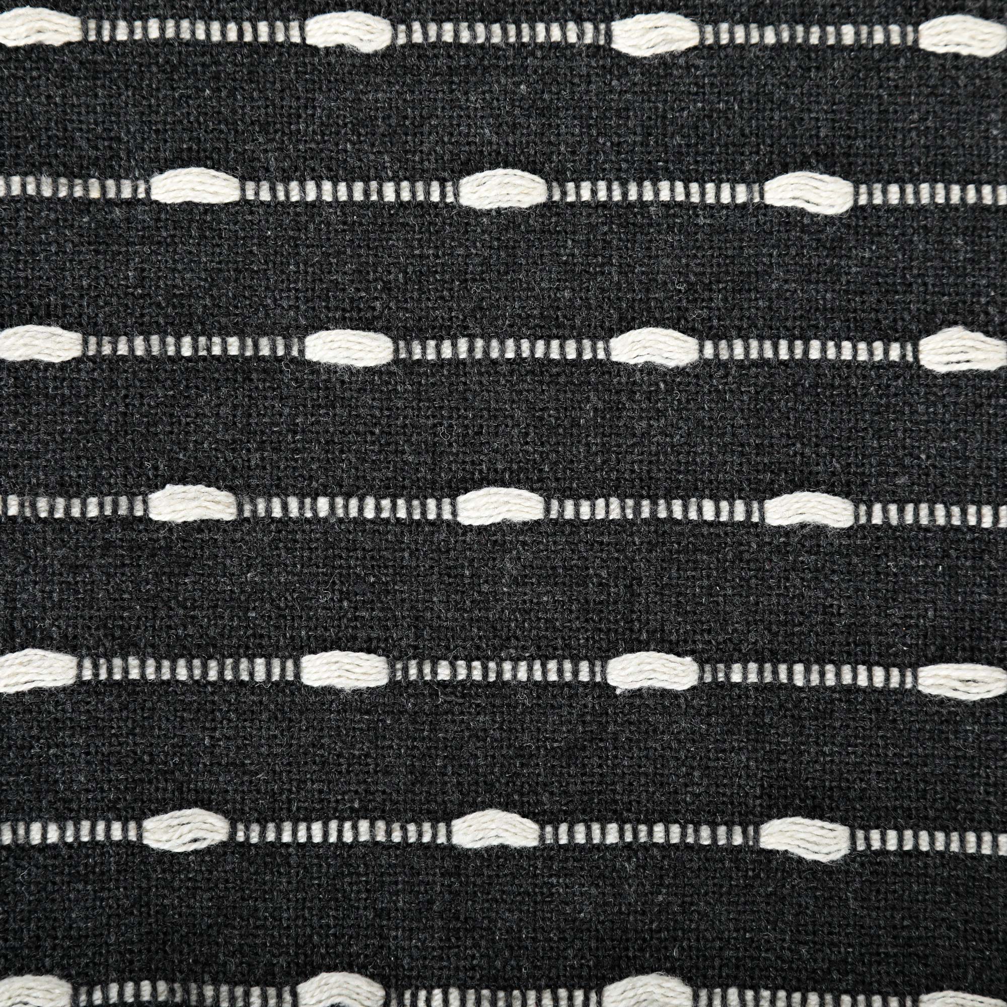 Плед хлопковый Homelines textiles point 140x200 см dk grey, цвет темно-серый - фото 6