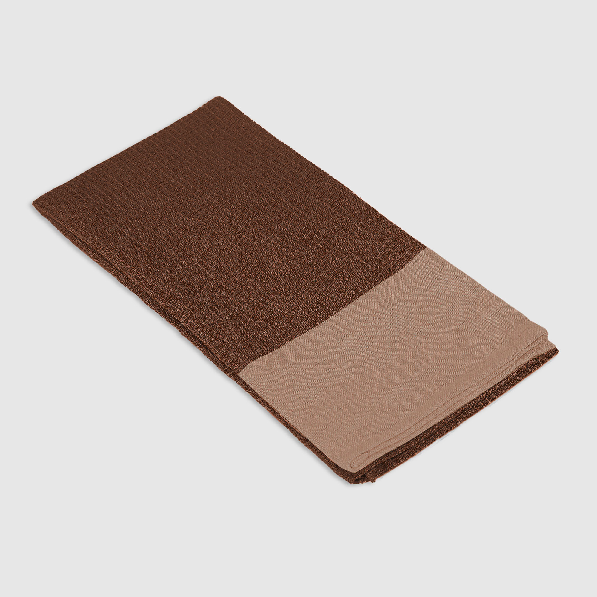 фото Набор салфеток кухонных homelines textiles 45x65см 3шт. brown/beige